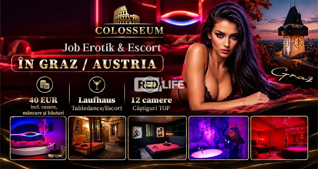 [Colosseum Graz] Joburi pentru adulți