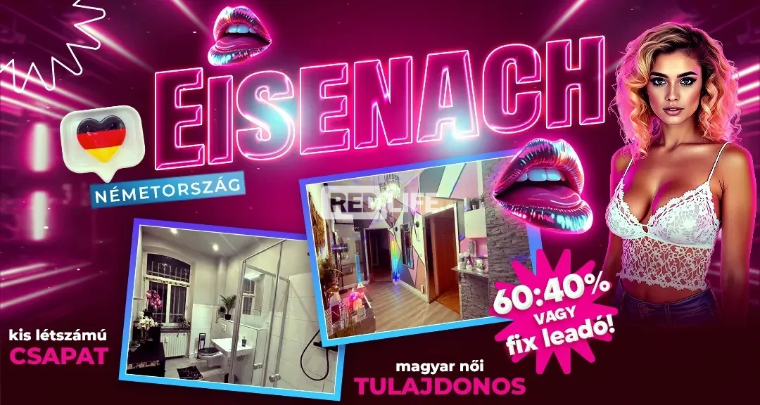 Erotikus munka Eisenach k&ouml;zpontj&aacute;ban: nyugodt,